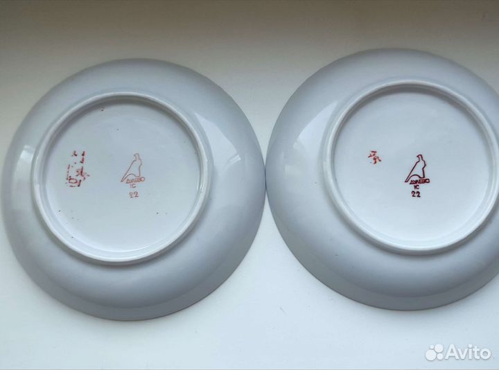 Чайная пара Рыбки Дулево