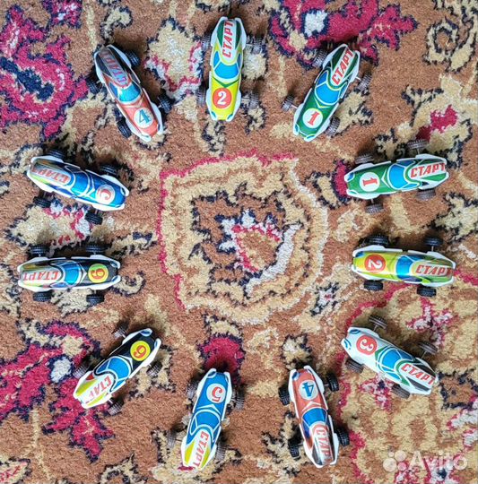 Игрушки ссср, железные машинки старт