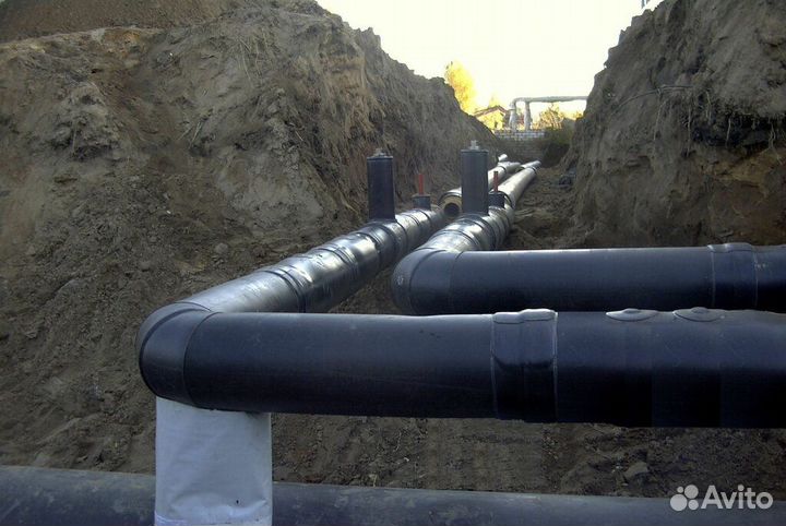 Строительство, Ремонт теплотрассы. Тепловые Сети