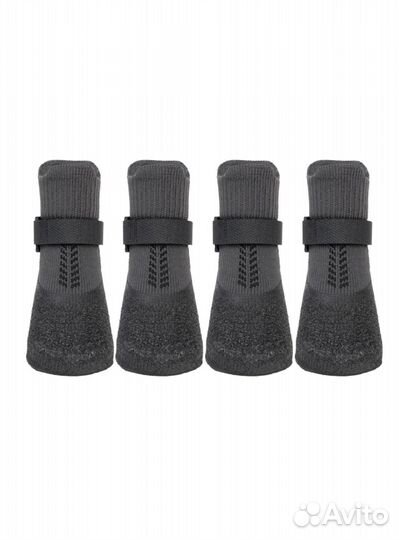 Носки для собак на липучках М