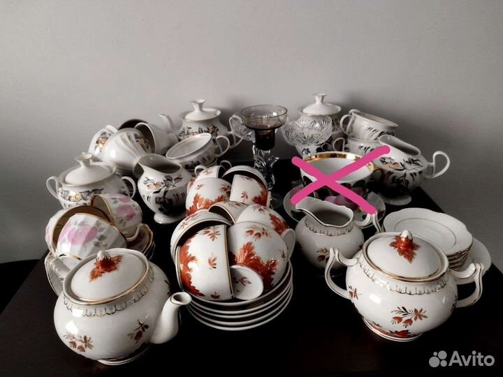 Посуда фарфор СССР