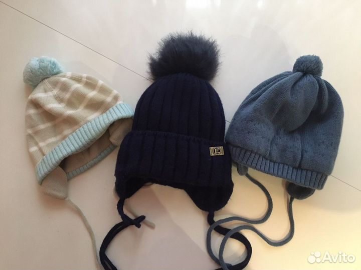 Шапки для мальчика 50 размер пакетом