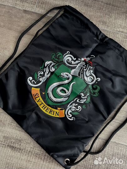 Мешок для обуви новый Sinsay Гарри Поттер Слизерин