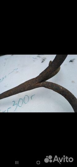 Якорь кошка старинный кованый