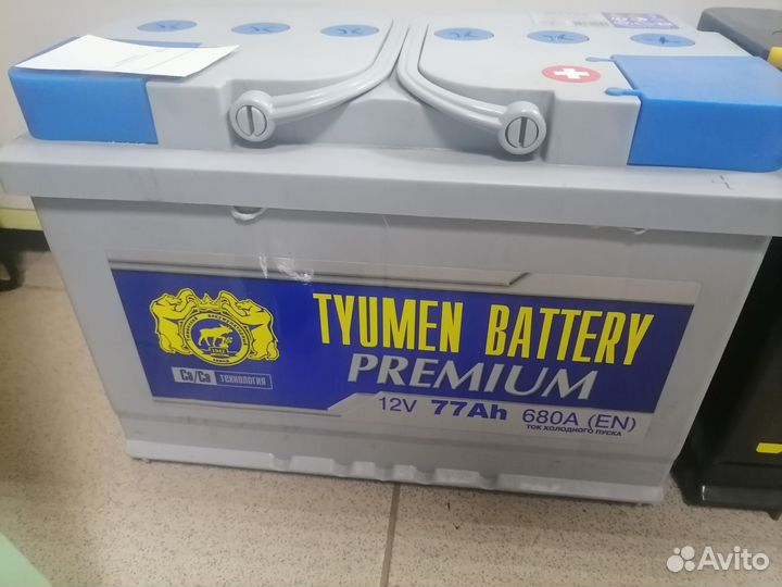 Аккумулятор Тюмень премиум 77Ач 680А