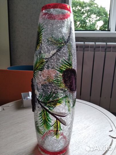 Ваза стеклянная