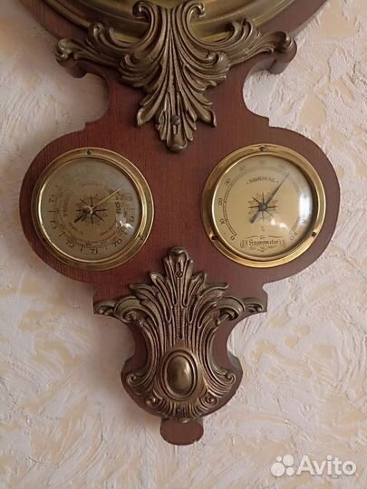 Домашняя метеостанция с часами