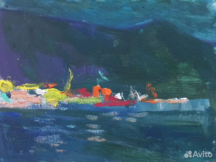 Этюды маслом пейзажи