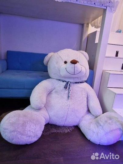 Большая мягкая игрушка медведь