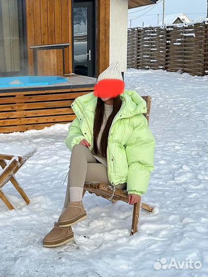 Куртка зимняя женская оверсайз