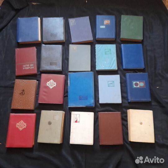 Альбомы с марками СССР