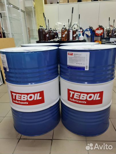 Жидкость teboil fluid X 170кг (202л) Dexron VI