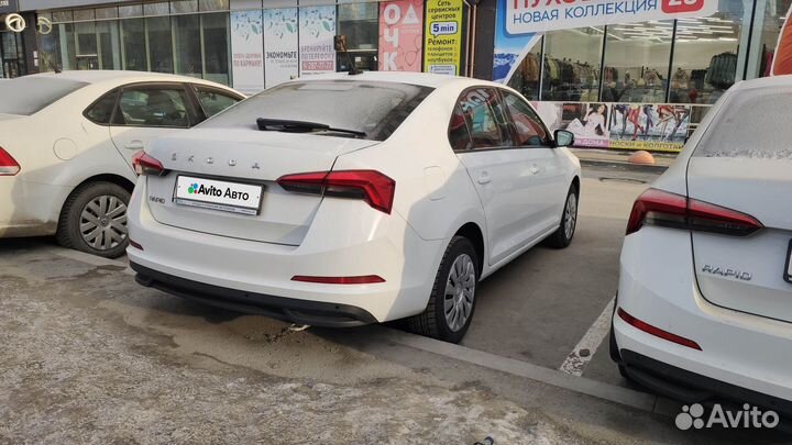 Skoda Rapid 1.6 AT, 2020, 37 000 км