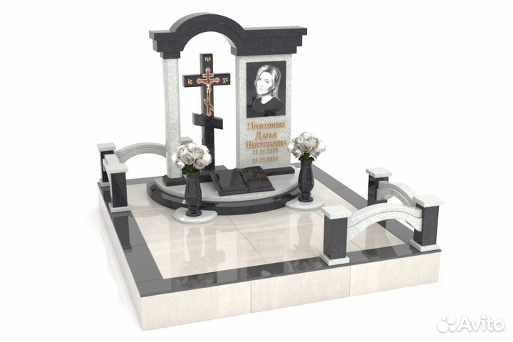 Памятники на могилу из мрамора