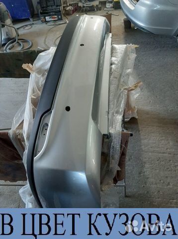 Задний бампер LADA Priora в цвет кузова