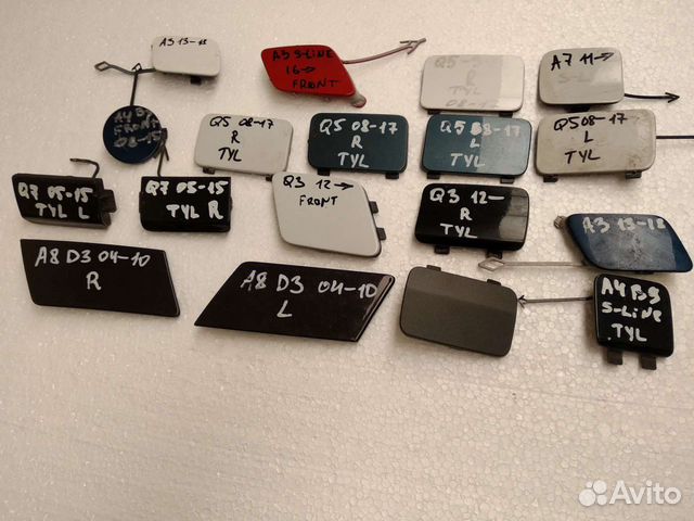 Audi Заглушка буксировочного крюка бампера