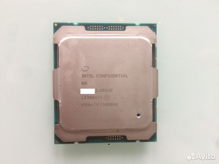 Intel Xeon E5 2630v4 2.1-2.5GHz 10 ядер