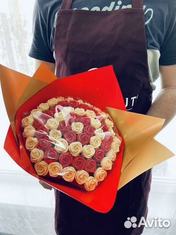 Букет из шоколадных роз