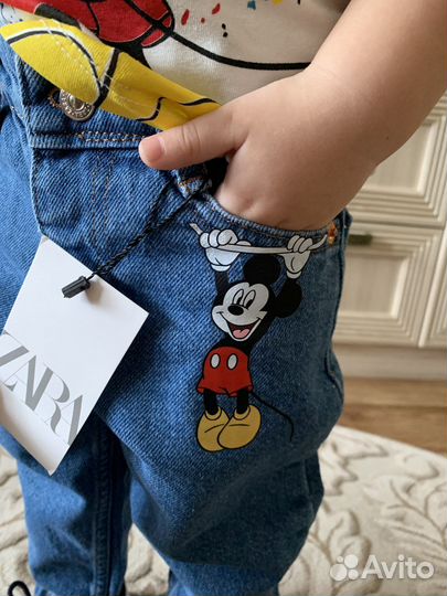 Джинсы zara детские