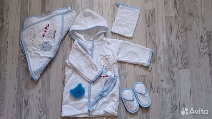 Халат банный детский новый