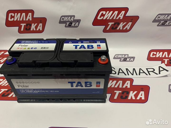 Акб Tab 12В 100Ач(сам)
