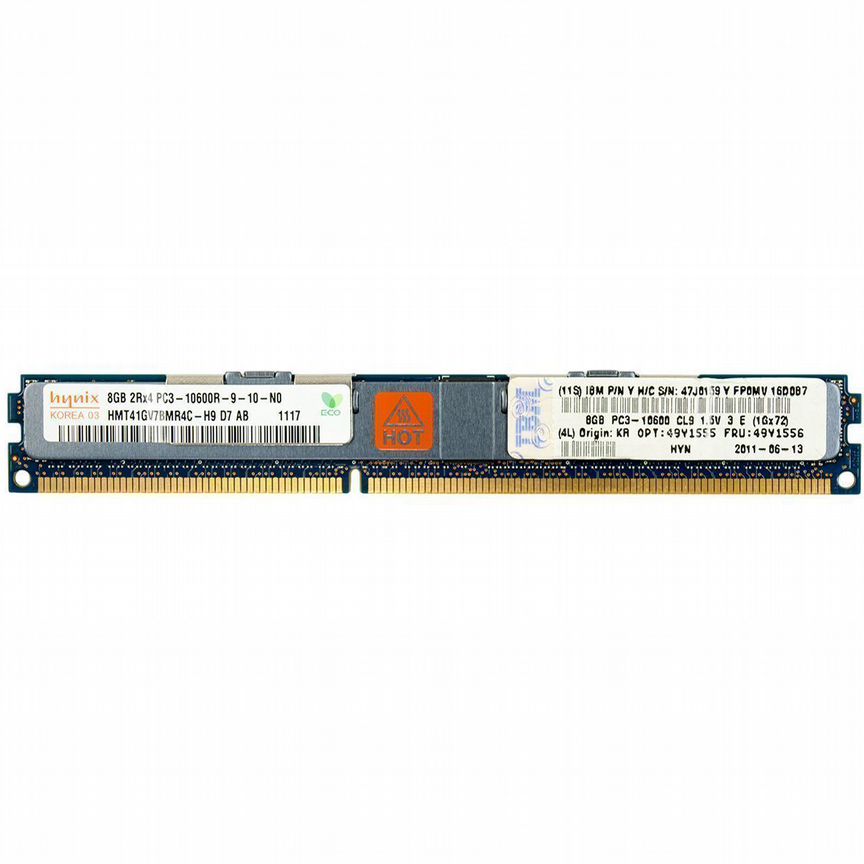 [47J0159] Оперативная Память Ibm 49y1555 Ddr3 8gb 47j0159
