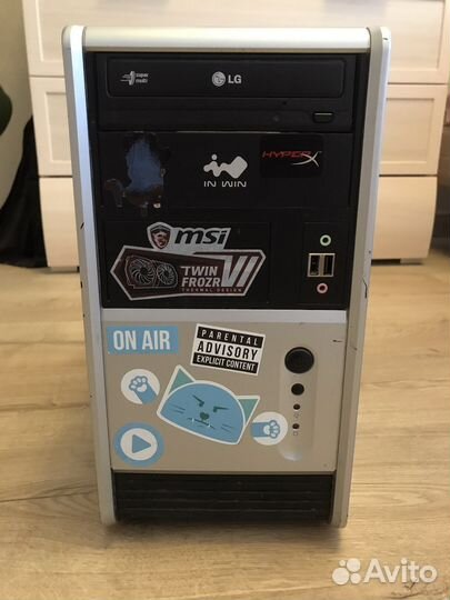 Корпус для компьютера + дисковод LG