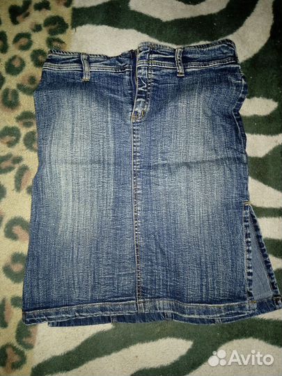 Джинсовая юбка zara