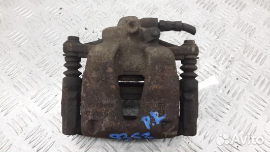 Суппорт тормозной передний левый opel corsa D (93S