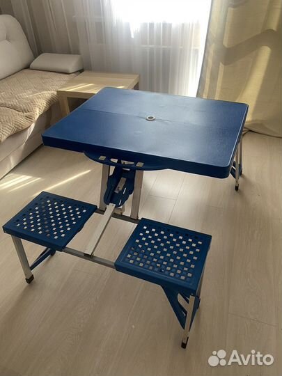 Стол со стульями раскладной