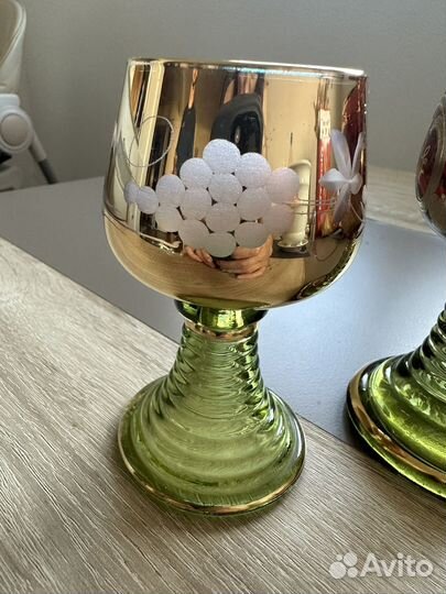 Бокалы для вина винтаж Германия