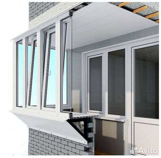 Балконы и лоджии под ключ от производителя