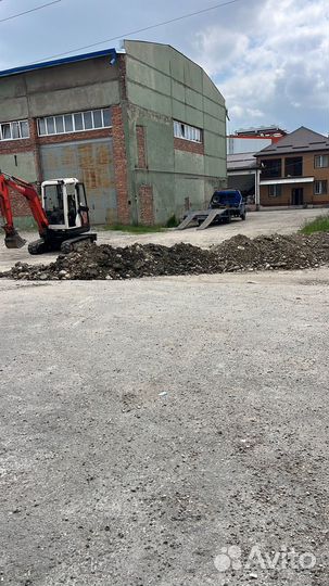 Услуги мини Эксковатор