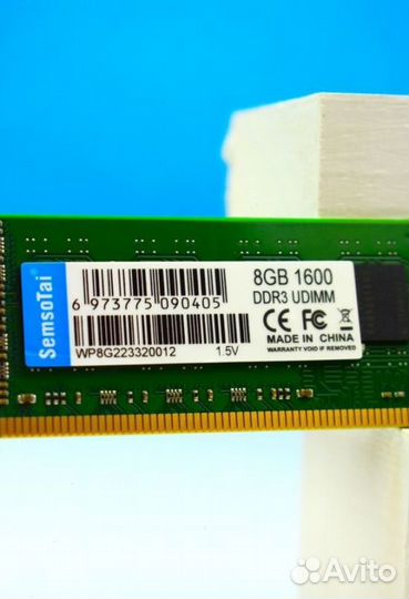 Оперативная память DDR3 8GB 1600MHz SemSotai Dimm