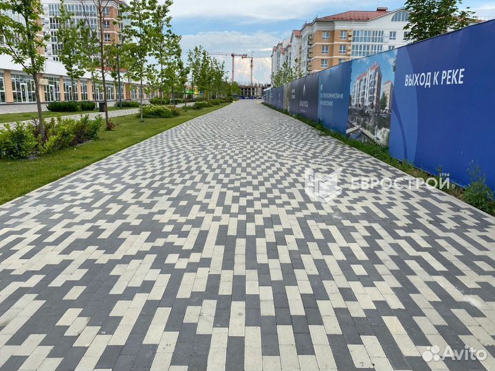 Тротуарная плитка, брусчатка