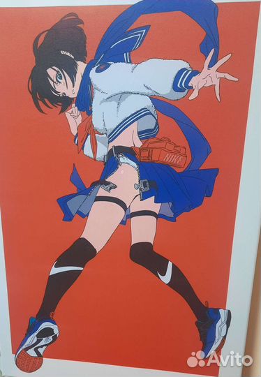 Картины аниме на холсте