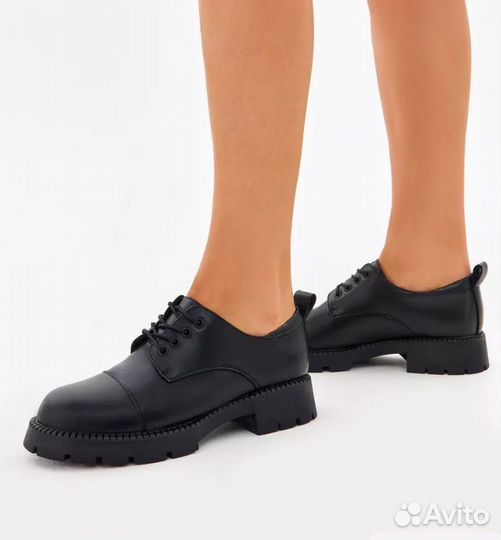 Полуботинки женские из натуральной кожи