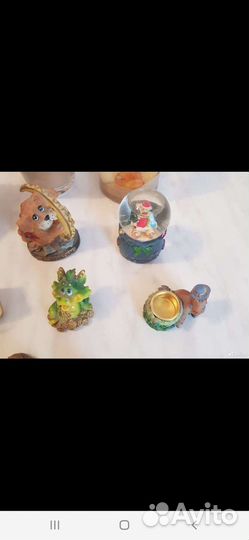 Свечки и статуэтки