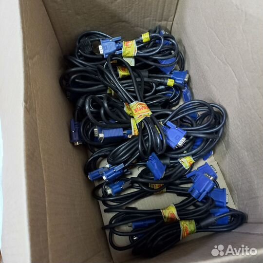 Кабели VGA, SATA