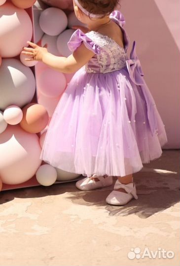 Платье на девочку 74-80-86 размер