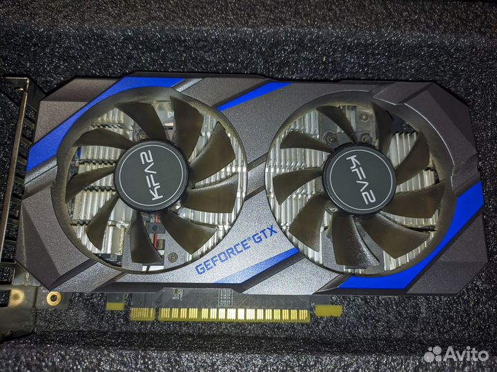 Видеокарта KFA2 GeForce GTX 1050 Ti 1-Click OC