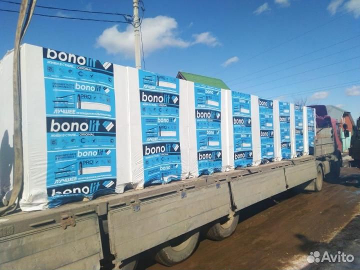 Газобетонные блоки bonolit и Газосиликатные Могилё