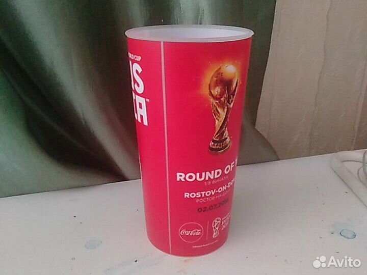 Стаканы с чемпионата мира по футболу в России 2018