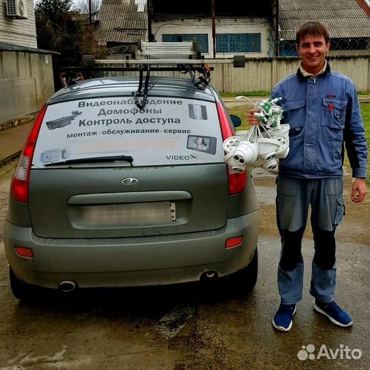 Видеонаблюдение, домофоны, контроль доступа