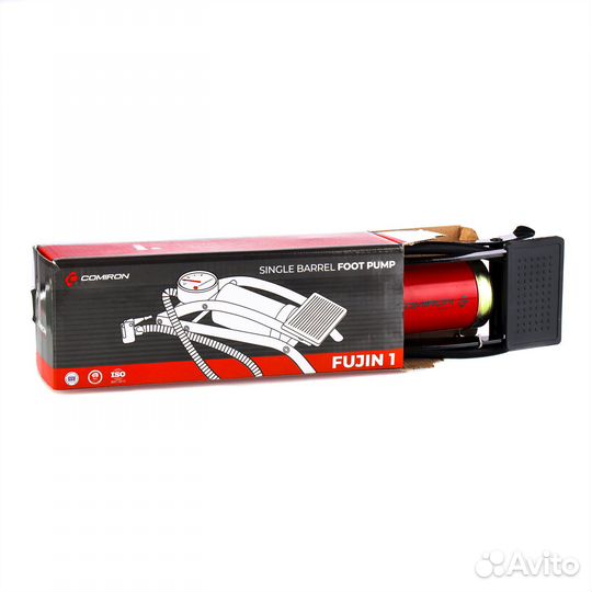 Насос ножной с манометром comiron fujin 1