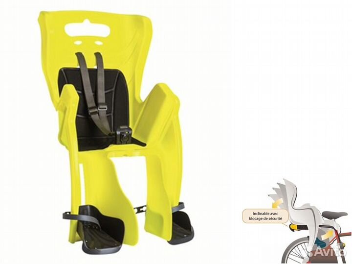 Велокресло Bellelli Little Duck Relax Hi-Viz