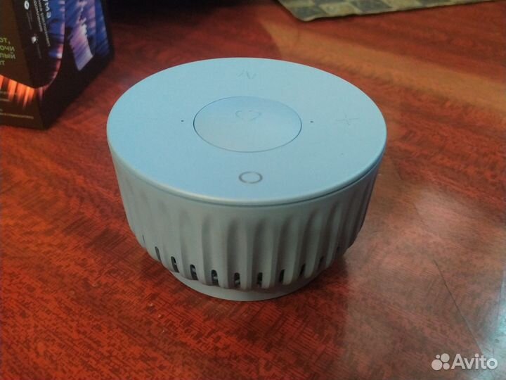 Колонка новая Салют от Сбер mini. Небесно-голубая