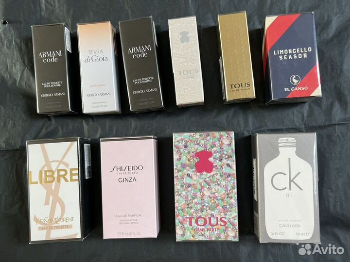 Парфюмерная вода Armani,Gucci, Lancome