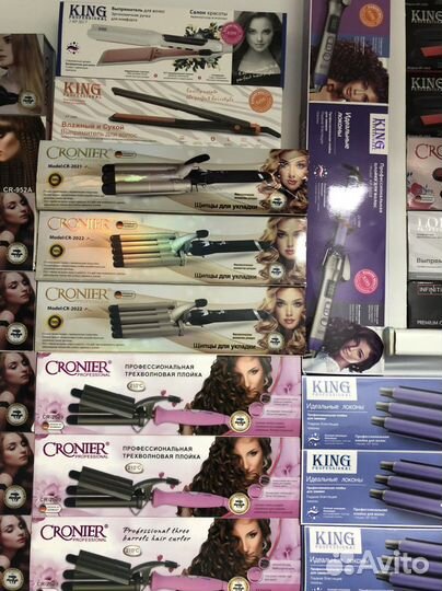 Гофре утюжок выпрямитель трехволновая плойка