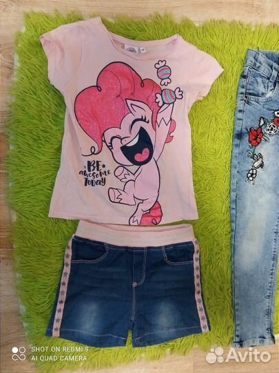 Пакеты вещей для девочки 5-6